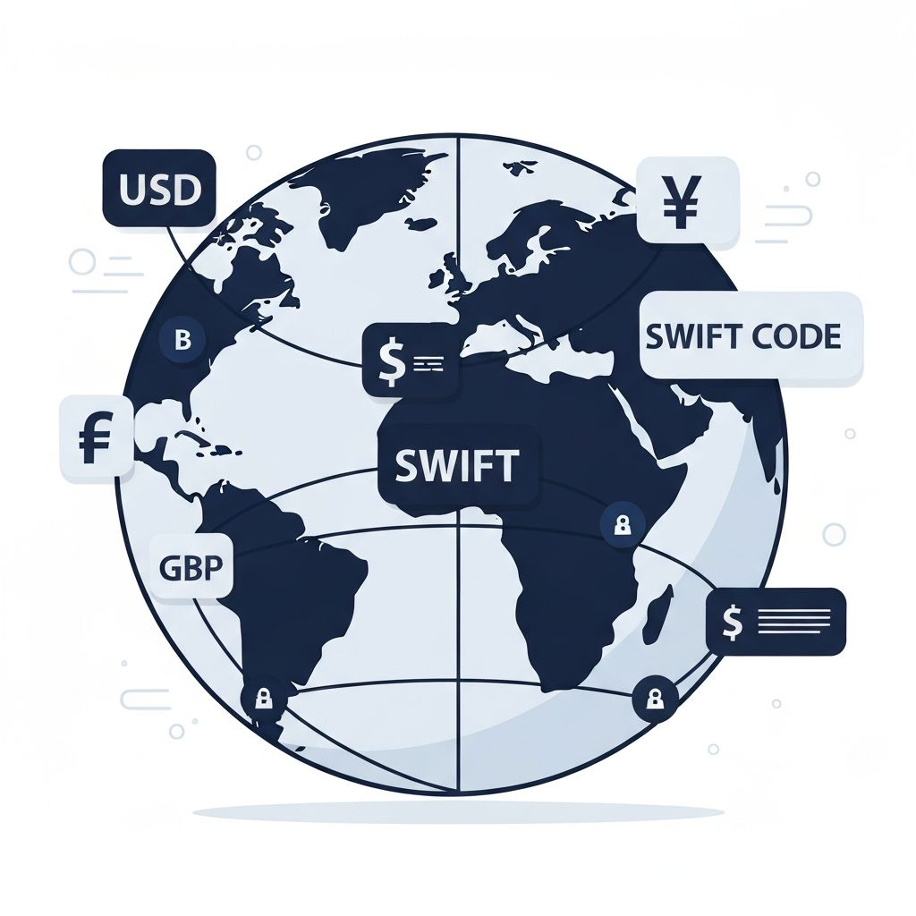 SWIFT international wire transfers
